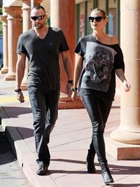 Heidi Klum Grocery shopping in Brentwood