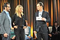 Virginie Efira On the Set of Possible Impossible TV Show on September 19, 2012 