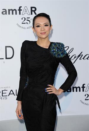 Zhang Ziyi amfars Cinema Against AIDS Gala in Antibes France on May 19, 2011