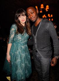 Zooey Deschanel Celebrates Glamour Cover Girl in West Hollywood January 28, 2013