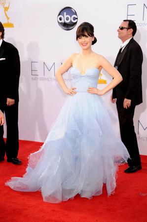 Zooey Deschanel - 64th Primetime Emmys Nokia Theatre LA & After Party Sept 23, 2012