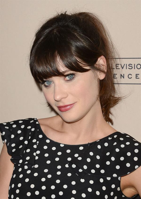Zooey Deschanel - The Academy of Television Arts & Sciences Performers Peer Group Cocktail Reception in Universal City - Aug 20, 2012