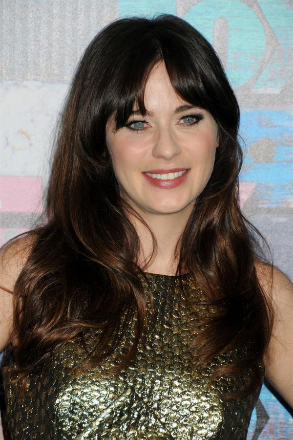 Zooey Deschanel - Arrives the FOX All-Star Party Soho House in West Hollywood 23.07.12