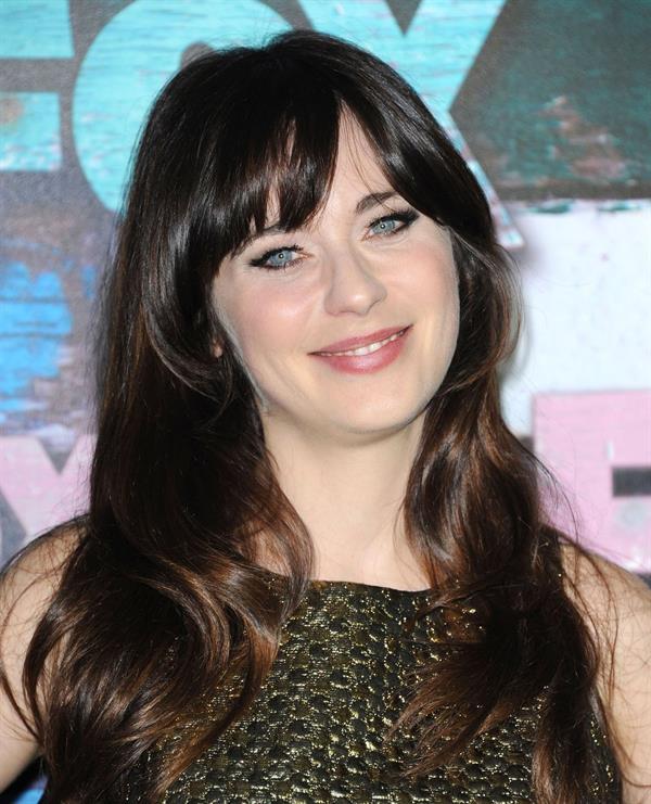 Zooey Deschanel - Arrives the FOX All-Star Party Soho House in West Hollywood 23.07.12