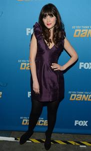 Zooey Deschanel - So You Think You Can Dance 200th Episode Celebration in Los Angeles on June 25, 2012