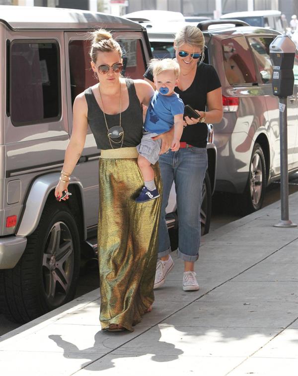 Hilary Duff out and about in Hollywood 3/15/13 