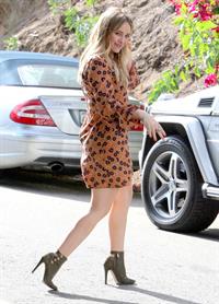 Hilary Duff in Los Angeles 10/29/13  