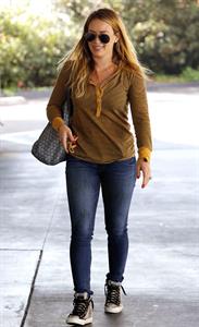 Hilary Duff in Los Angeles 10/27/13  