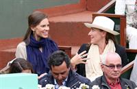 Hilary Swank at the Roland Garros Tennis French Open Tournament June 10, 2012