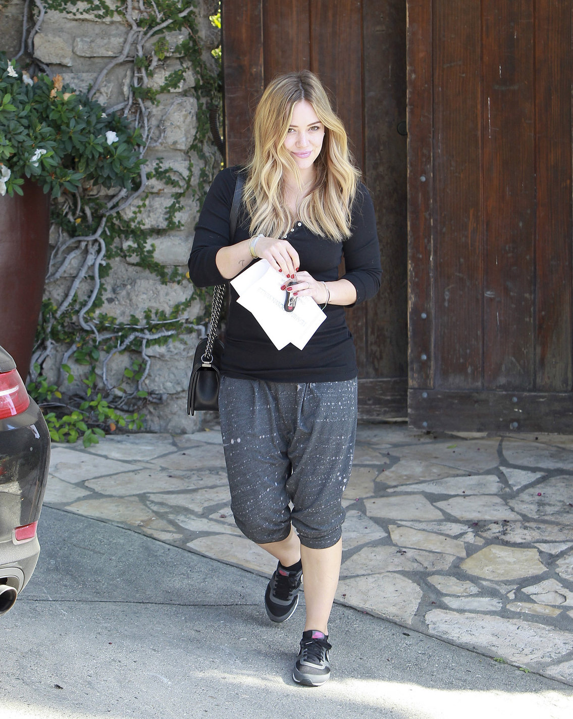 Hilary Duff - visits a friend in West Hollywood 11/7/13