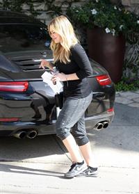 Hilary Duff - visits a friend in West Hollywood 11/7/13