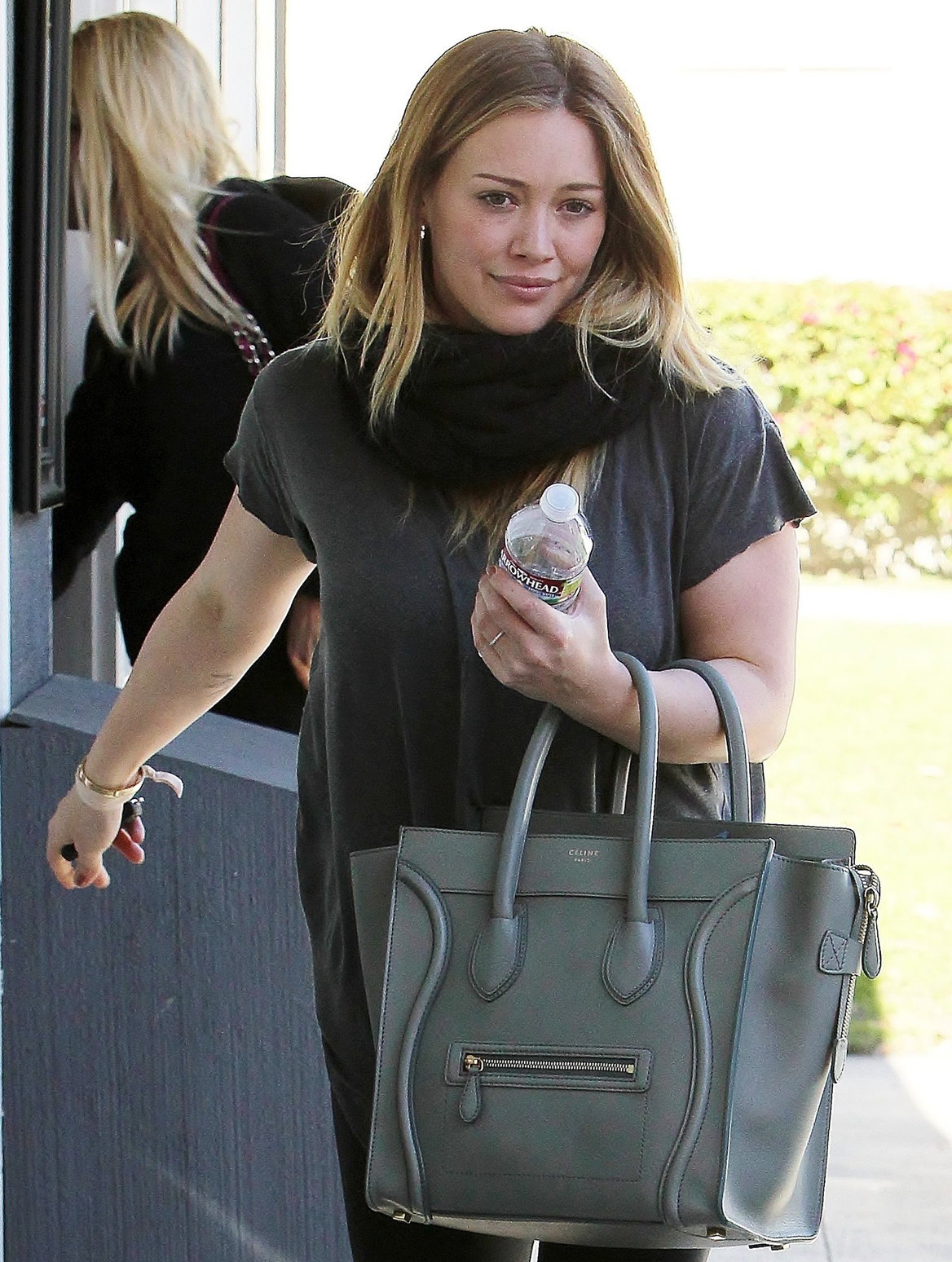 Hilary Duff – leaving pilates class in LA 1/15/13  
