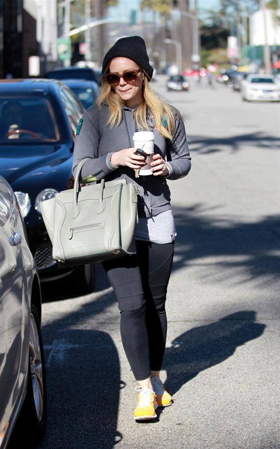 Hilary Duff Leaving a doctor’s office in Beverly Hills - Jan 16 2013 