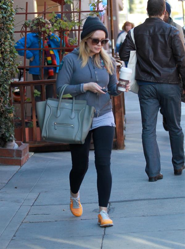 Hilary Duff Leaving a doctor’s office in Beverly Hills - Jan 16 2013 