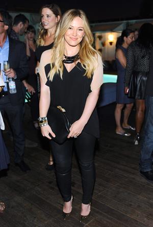 Hilary Duff - The Hollywood Reporter celebrates 'The Mindy Project' in West Hollywood on August 25, 2012