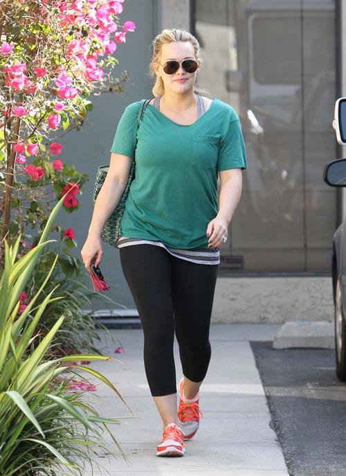 Hilary Duff Studio City Candids May 30th 2012