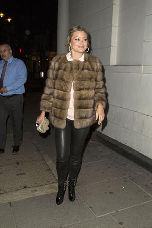 Holly Valance The Brompton Club in London - October 18, 2012 