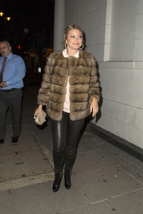 Holly Valance The Brompton Club in London - October 18, 2012 