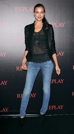 Irina Shayk replay party at the Martinez hotel in Cannes on May 22, 2012