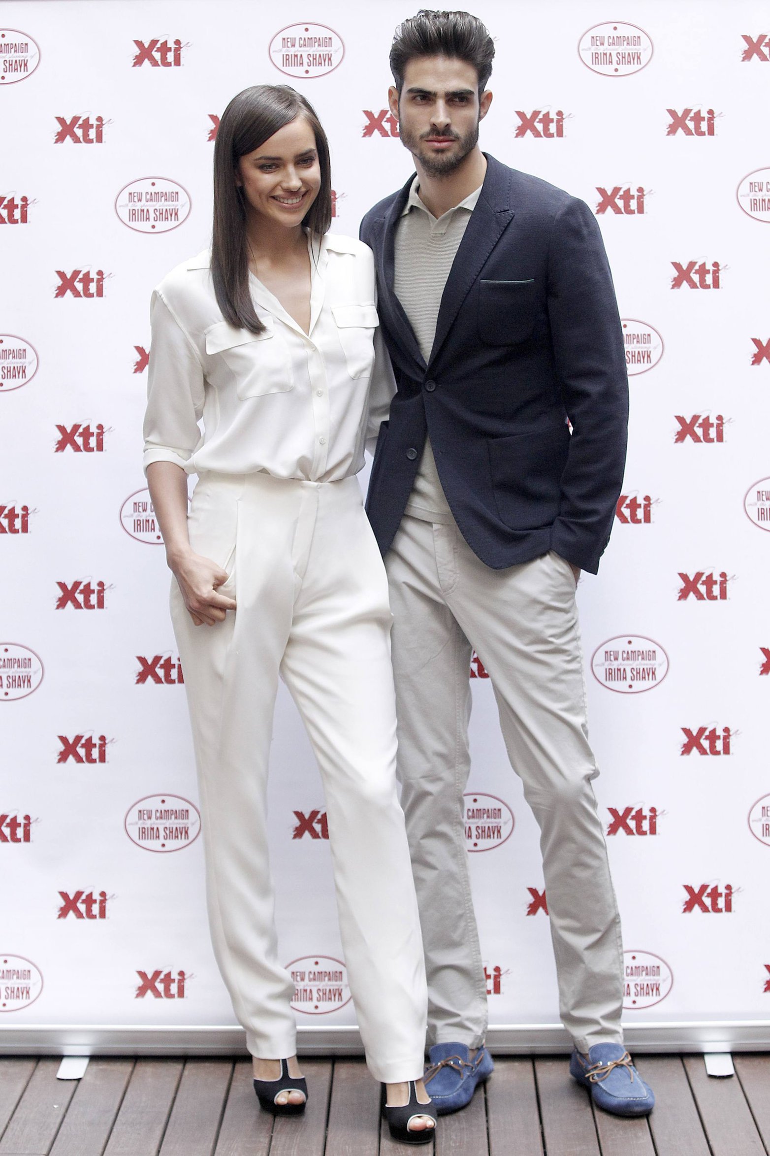 Irina Shayk launches the new TI Footwear Line in Madrid - May 10, 2013