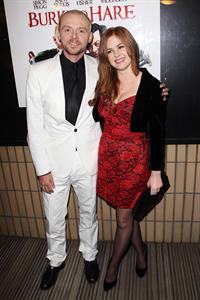 Isla Fisher Burke and Hare world premiere in London on October 25, 2010