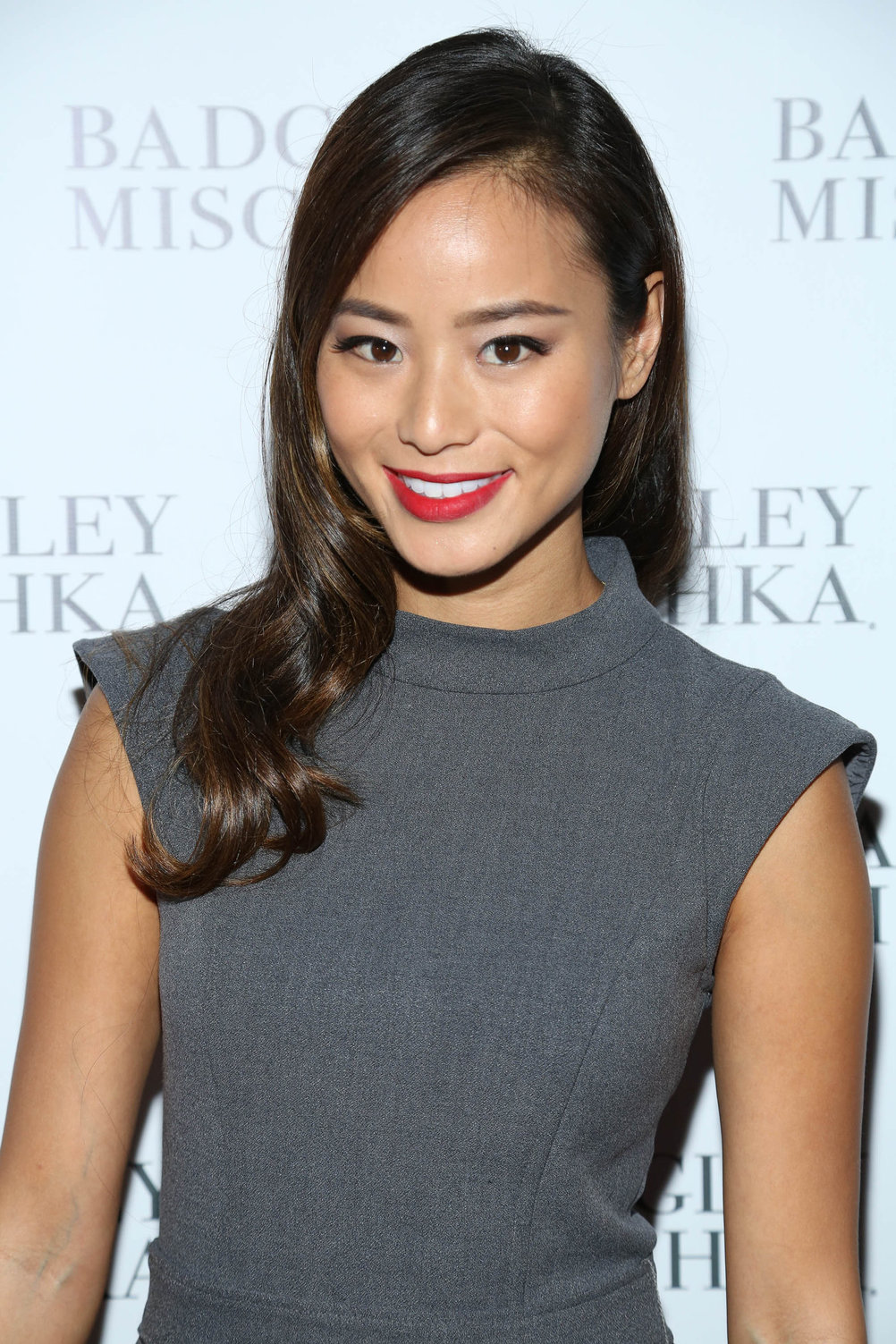 Jamie Chung Badgley Mischka NYC Store Opening, September 10, 2013 