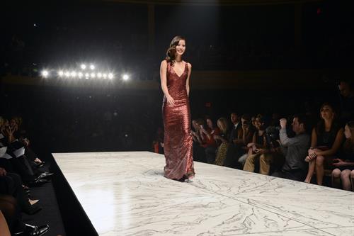 Jamie Chung The Heart Truth 2013 Fashion Show, Feb 6, 2013 