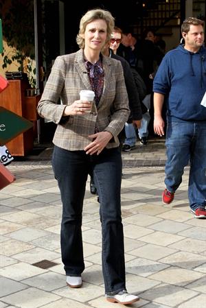 Jane Lynch Visits 'Etra' at The Grove in Los Angeles (December 4, 2012) 
