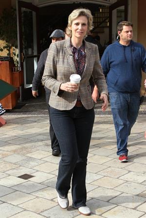Jane Lynch Visits 'Etra' at The Grove in Los Angeles (December 4, 2012) 