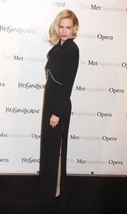 January Jones Metropolitan Opera Gala Premiere of Manon in New York on March 26, 2012 