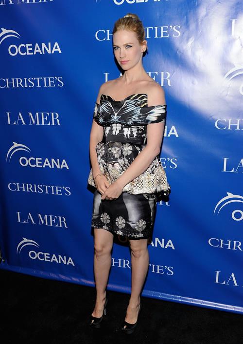 January Jones LA Revolution Bleue screening in New York City on May 5, 2012