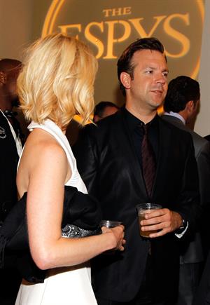 January Jones espy awards at Nokia Theatre in Los Angeles Live on July 14, 2010 