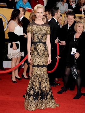 January Jones 17th annual Screen Actors Guild Awards on January 1, 2011