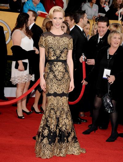 January Jones 17th annual Screen Actors Guild Awards on January 1, 2011