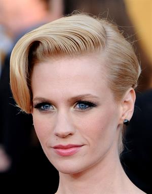 January Jones 17th annual Screen Actors Guild Awards on January 1, 2011