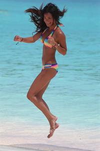 Jarah Mariano. St. Barts Victorias Secret bikini shoot St. Barts. August 11th, 2012