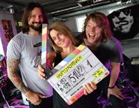 Jeanette Biedermann posiert am Rande der Dreharbeiten zur Serie 'Hauptstadtrevier' in Berlin 26.07.12