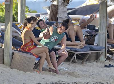 Jenna Dewan-Tatum - at the beach in St Barts 12/31/12  