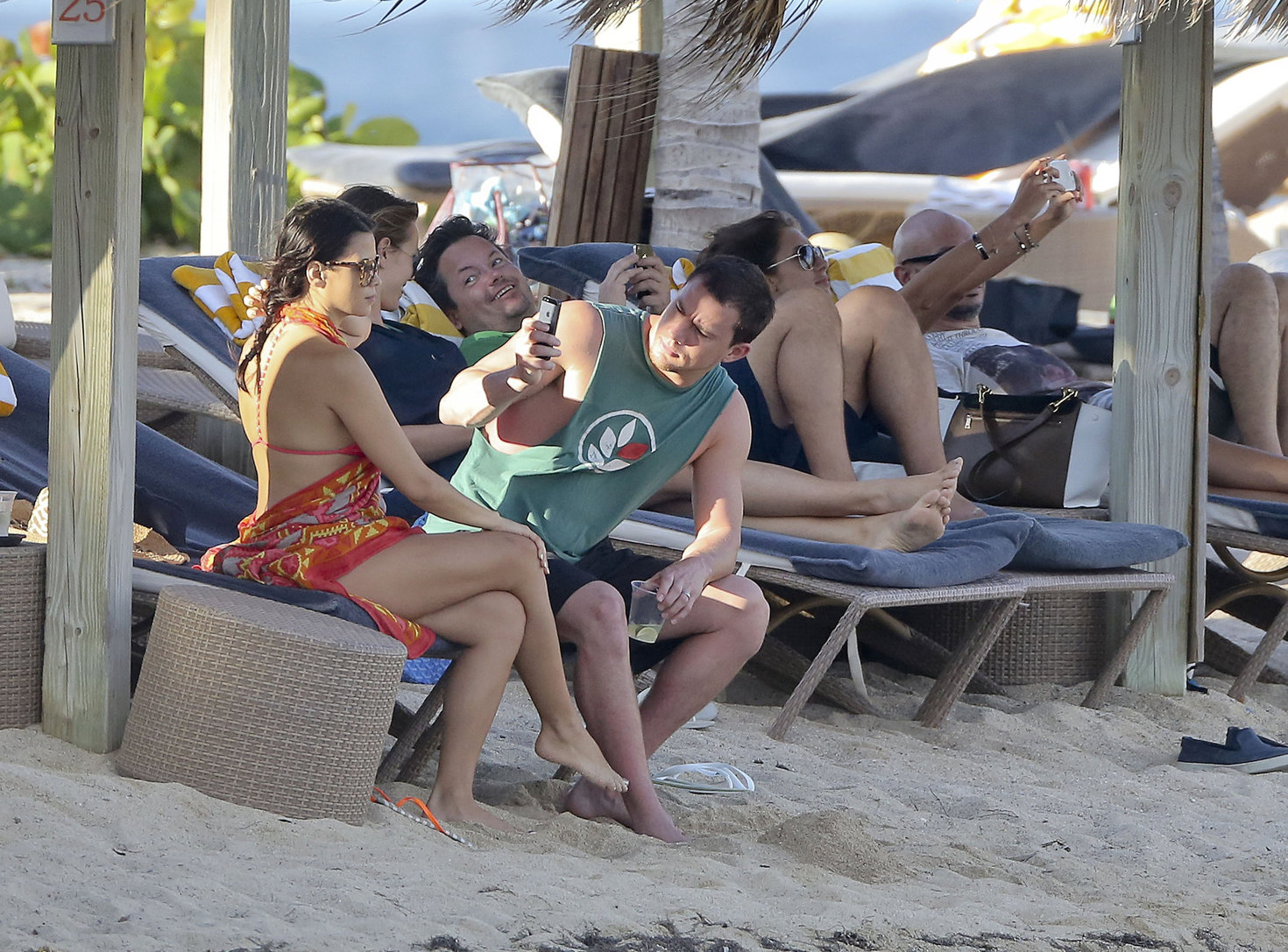 Jenna Dewan-Tatum - at the beach in St Barts 12/31/12  