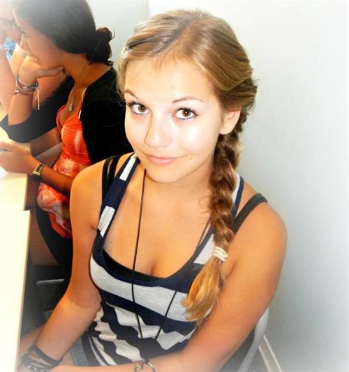 Picture of the hot young model Michaela Schimböck