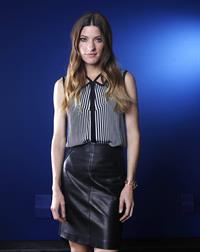 Jennifer Carpenter posing for Carlo Allegri portraits in New York City - October 26, 2012 
