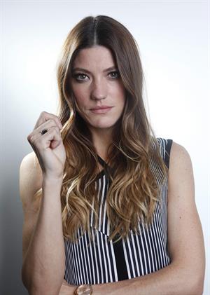 Jennifer Carpenter posing for Carlo Allegri portraits in New York City - October 26, 2012 