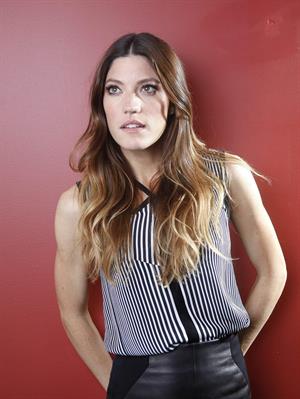 Jennifer Carpenter posing for Carlo Allegri portraits in New York City - October 26, 2012 