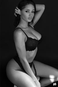 Tori Hughes in lingerie