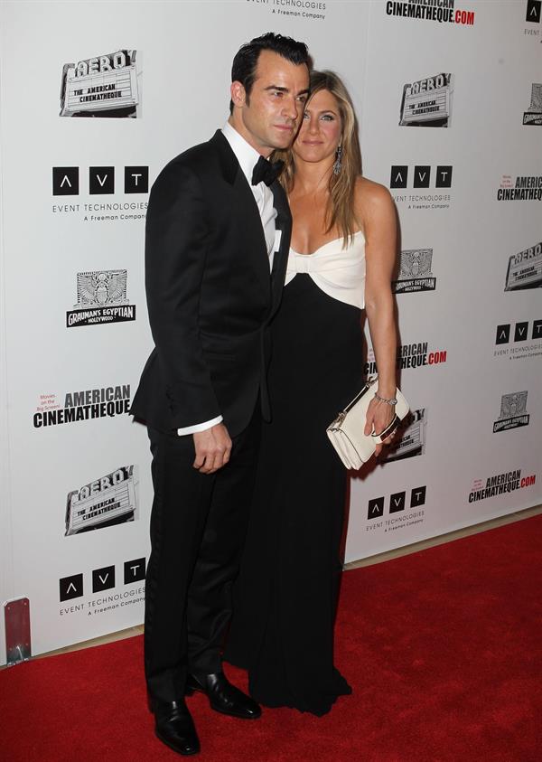 Jennifer Aniston 26th American Cinematheque Award Gala honoring Ben Stiller (November 15, 2012) 