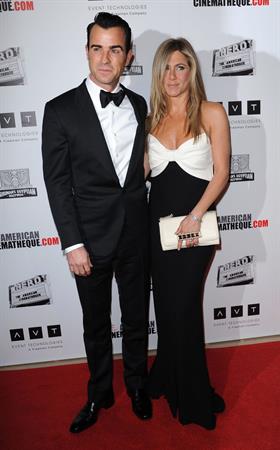 Jennifer Aniston 26th American Cinematheque Award Gala honoring Ben Stiller (November 15, 2012) 