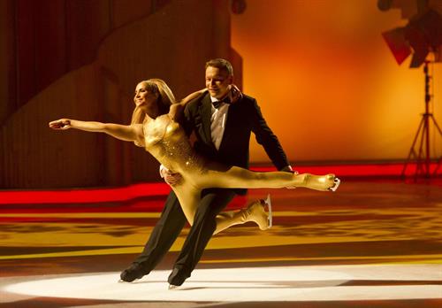 Jennifer Ellison Dancing on Ice Promos on January 15, 2012