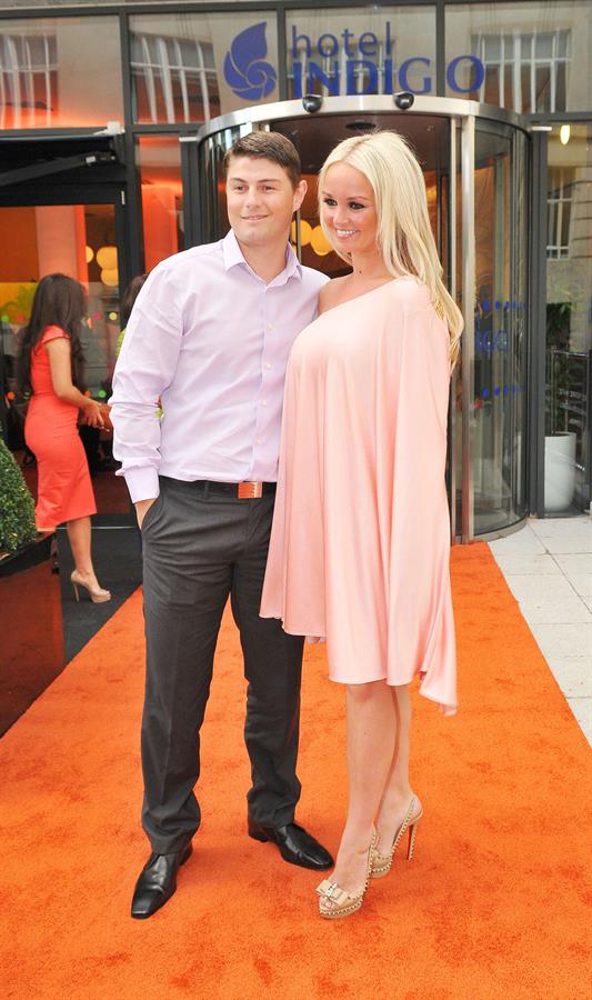 Jennifer Ellison at the opening of the Indigo hotel in Liverpool on July 7, 2011