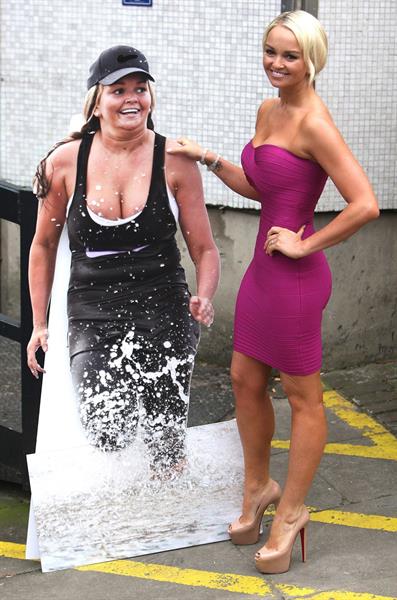 Jennifer Ellison ITV studios London 9th Jan 2012 
