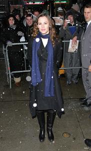 Jennifer Garner arriving at the Good Morning America Studios in New York City February 10, 2010